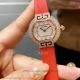 AAA Replica Cartier Tortue Women's Quartz Watch - Rose Gold Diamond Case Black Fabric Strap (2)_th.jpg